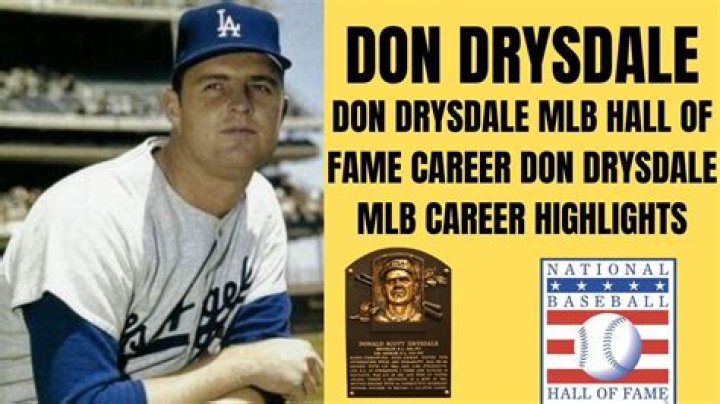 When did don drysdale died?