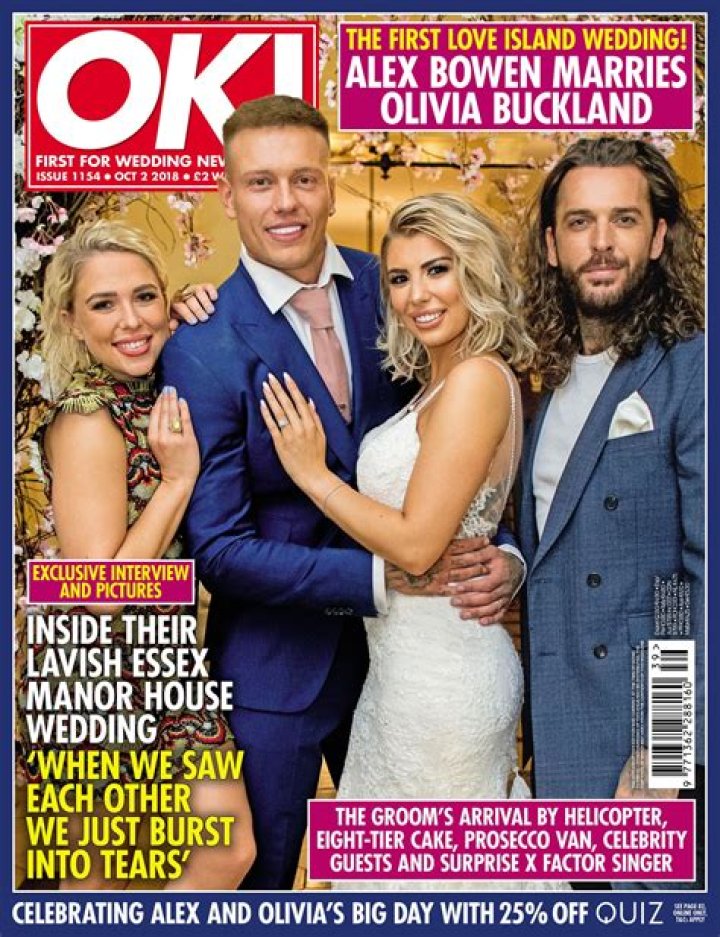 When did olivia buckland get married?