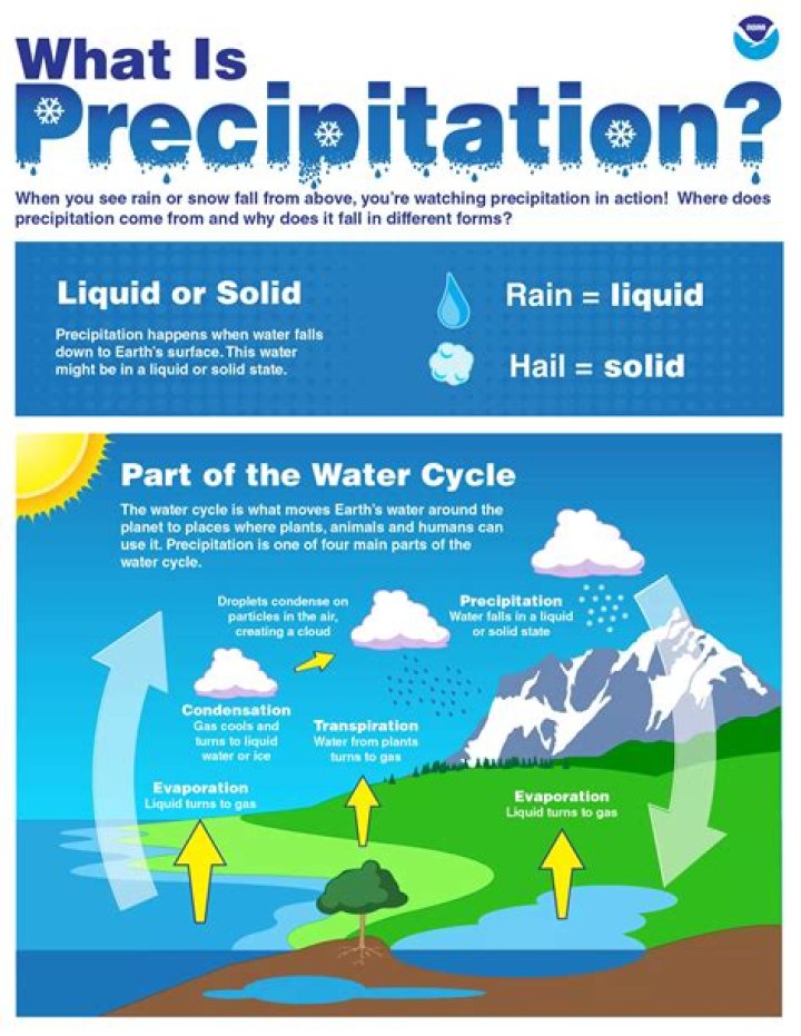 When does precipitation mean?