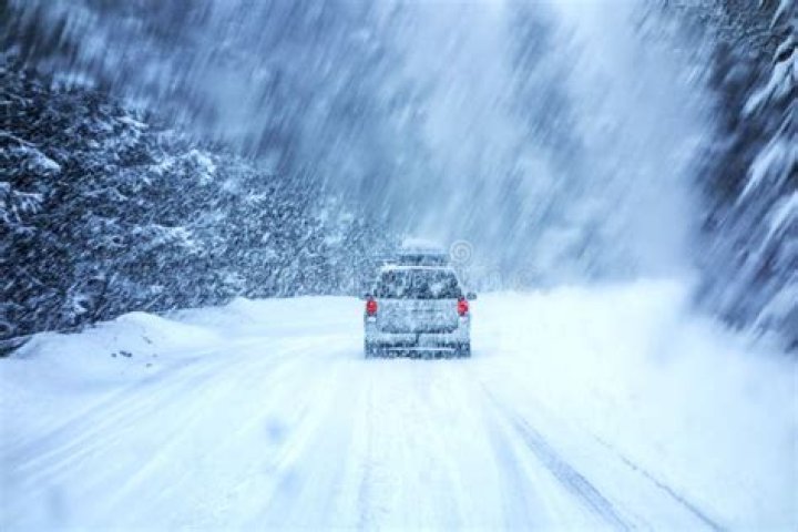 When driving on snow covered roads?