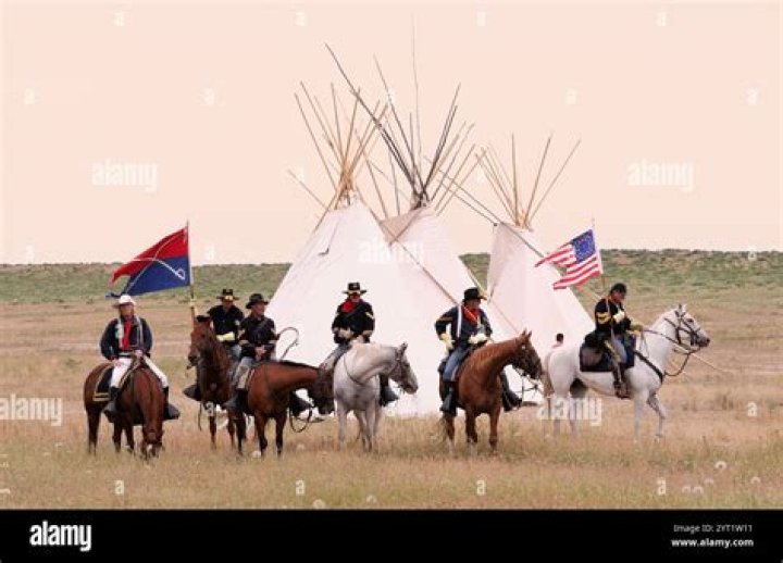 When is the reenactment of custer's last stand?