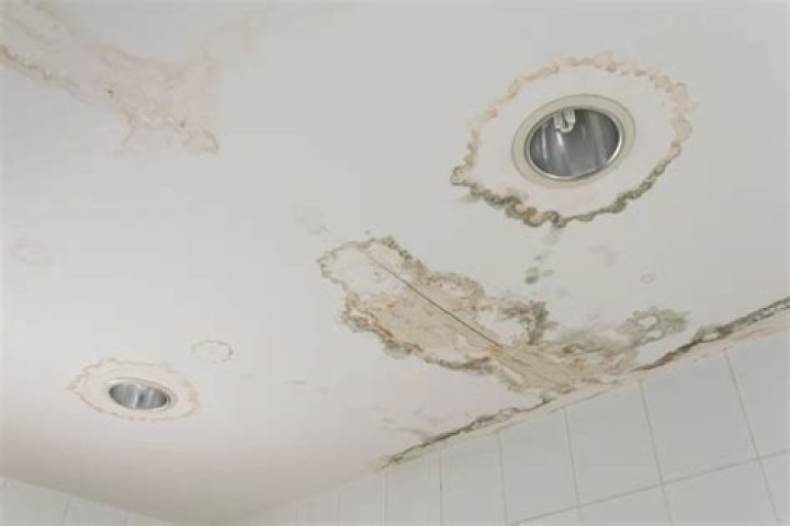 When it starts dripping from the ceiling?