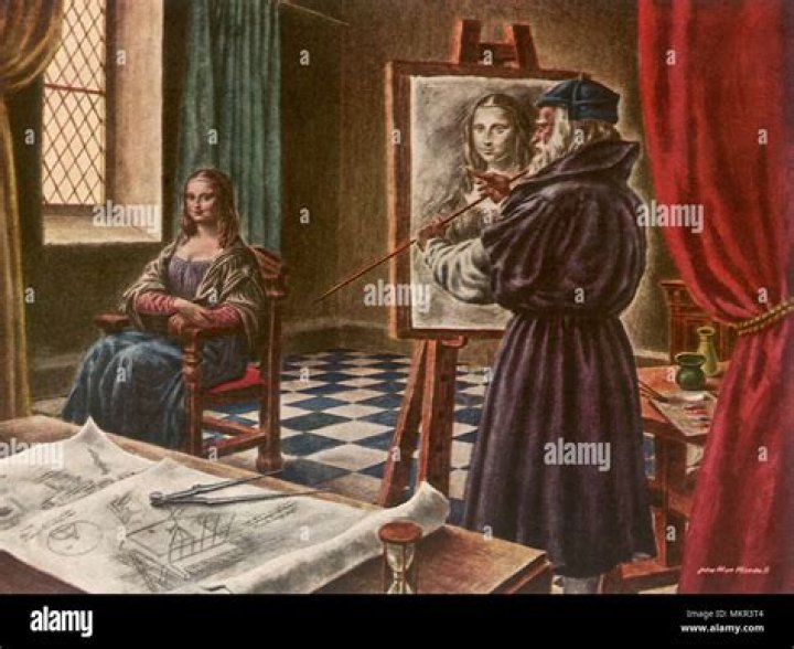 When leonardo da vinci paint the mona lisa?