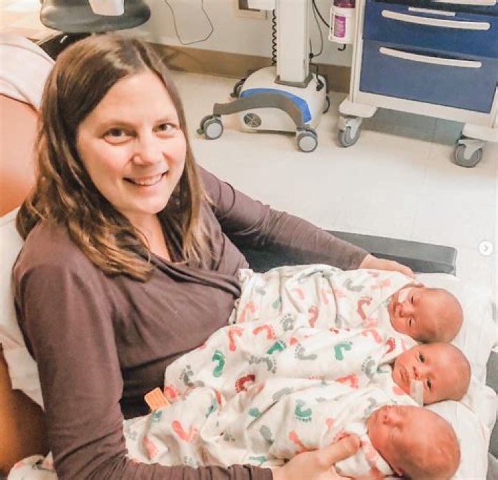 When pregnant with triplets?