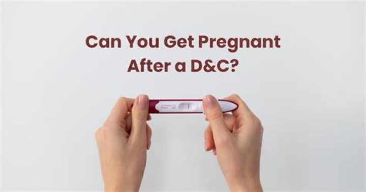 When to be pregnant after d&c?