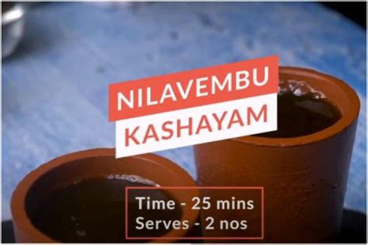 When to have nilavembu?