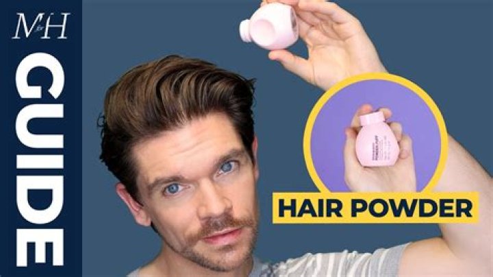 When to use hair powder?