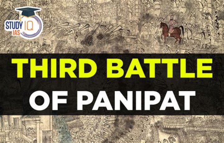 When was the third battle of panipat fought?