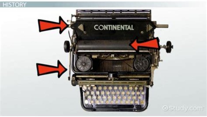 When were typewriters used?