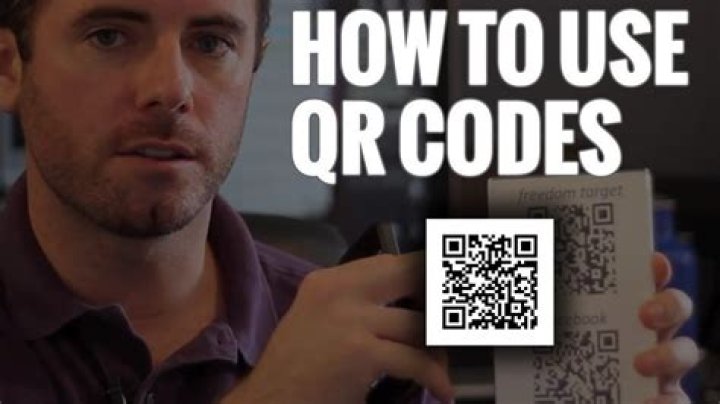 When would you use a qr code?