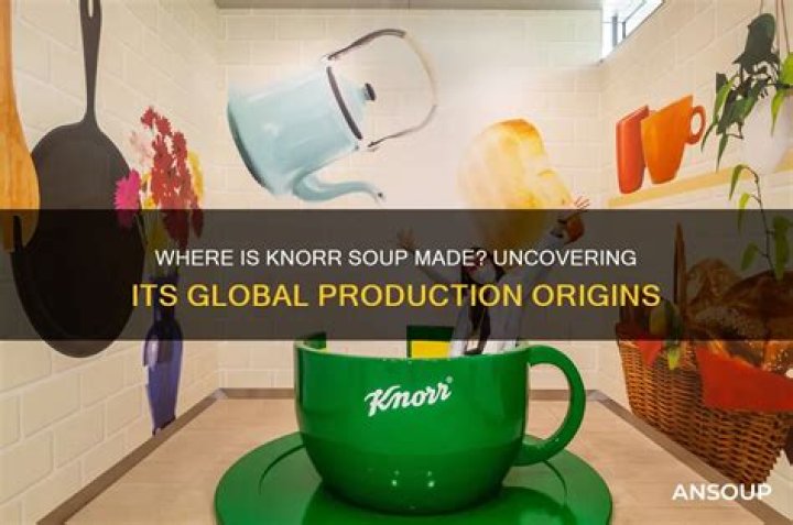 Where are knorr products made?
