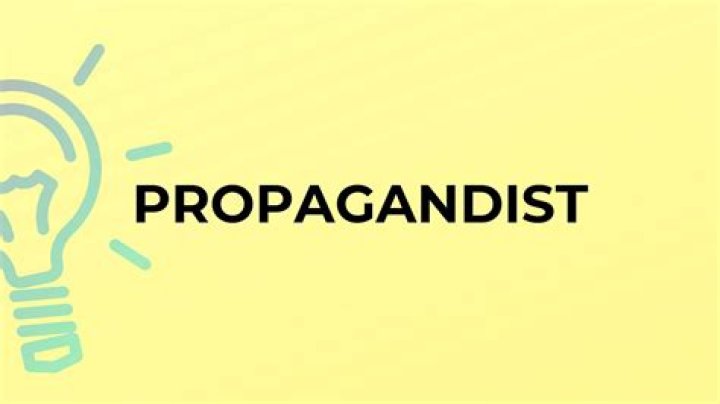 Where did the word propagandist come from?