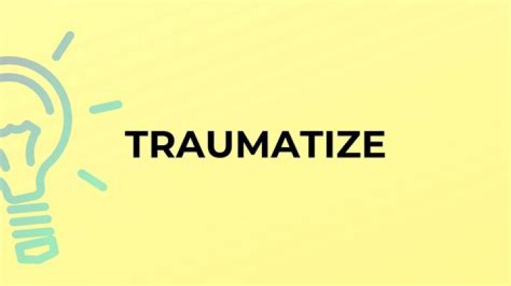 Where did the word traumatize come from?