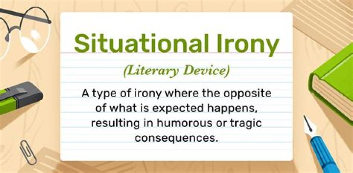 Where is an example of situational irony?