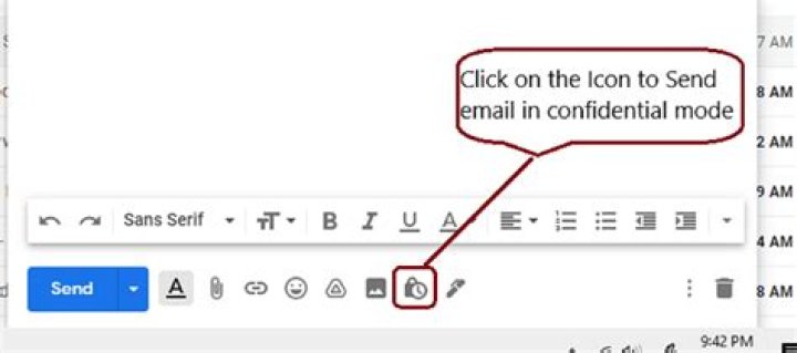 Where is confidential mode in gmail?