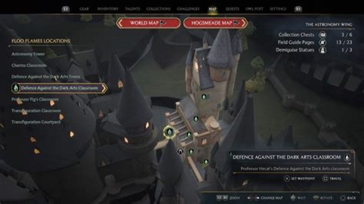 Where is gwenfin in the undercroft?