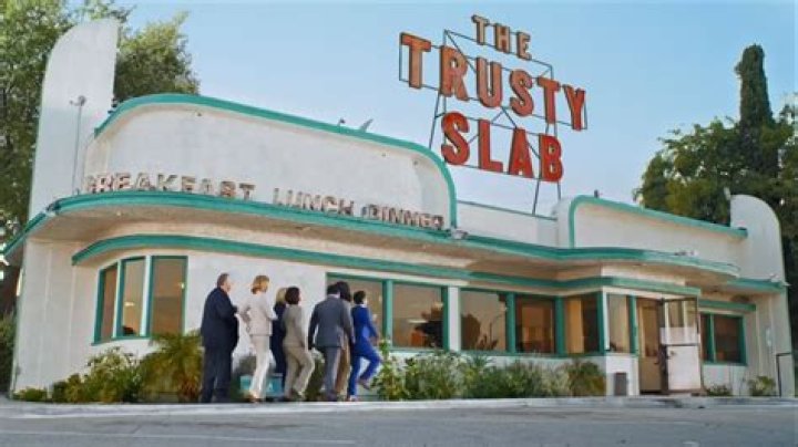 Where is the trusty slab located?