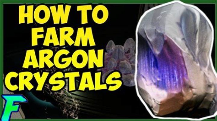 Where to farm argon crystal?