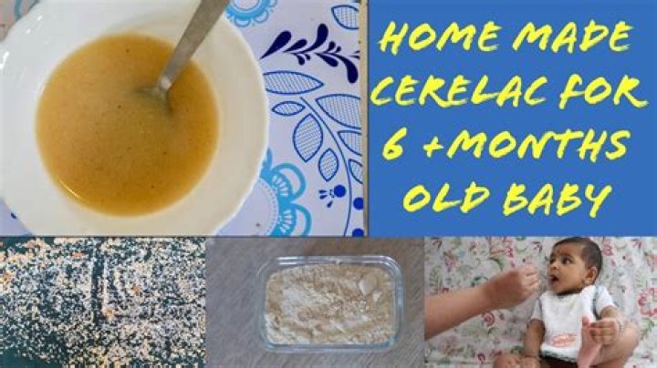 Which cerelac for 6 months baby?