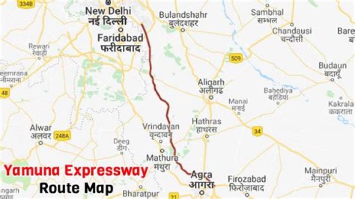 Which government made yamuna expressway?