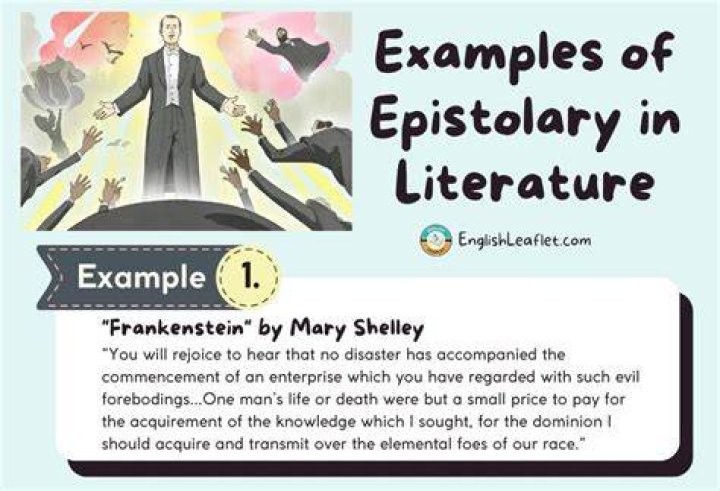 Which of the following would be an example of an epistolary work?