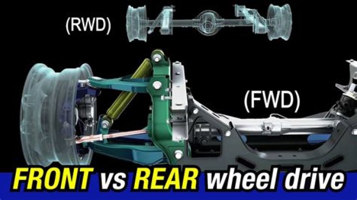 Which rear wheel is the drive wheel?