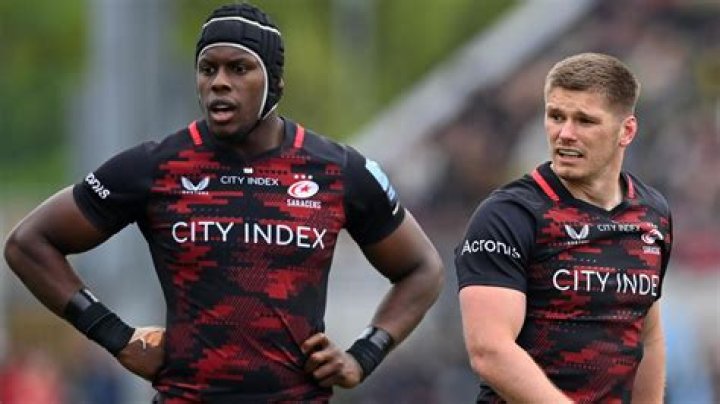 Which saracens players play for england?