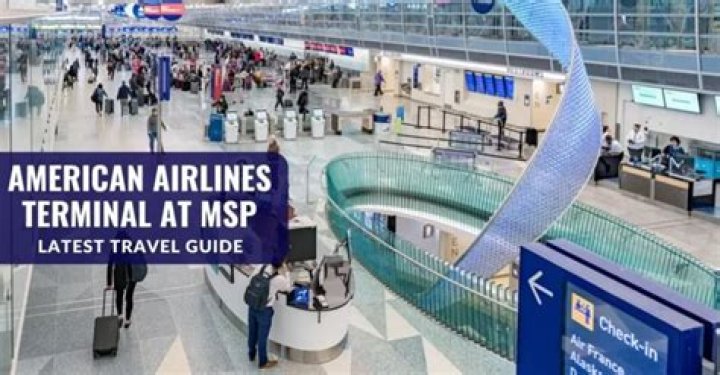 Which terminal is american airlines at msp?