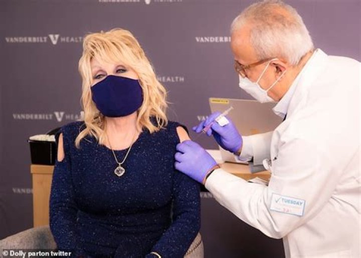 Which vaccine dolly parton?