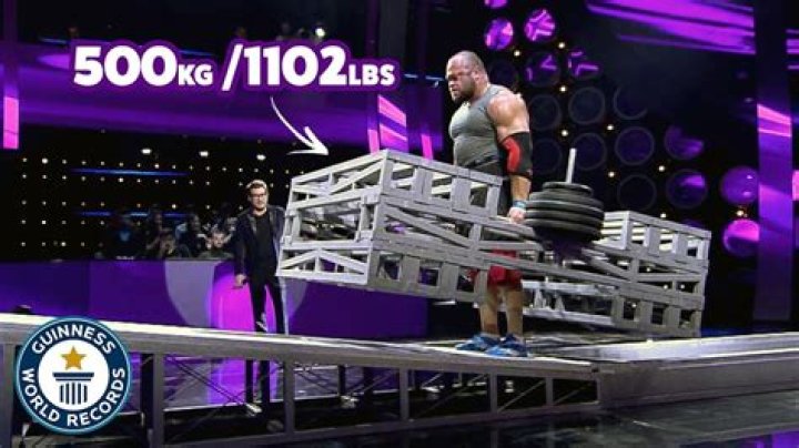 Who lifted the most weight ever?