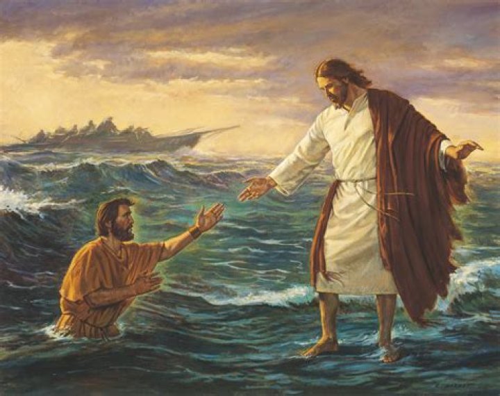 Who walked on water with jesus?