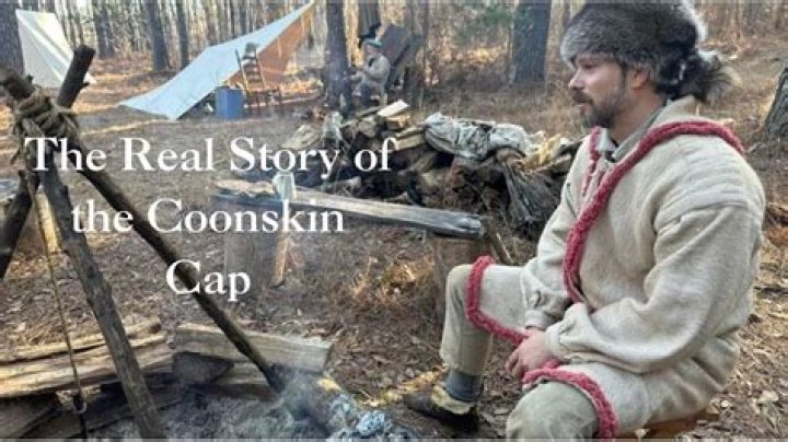 Who wore a coonskin cap?