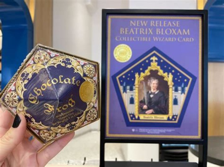 Whos on a chocolate frog card?