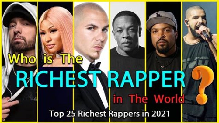 Whos the richest rapper 2021?
