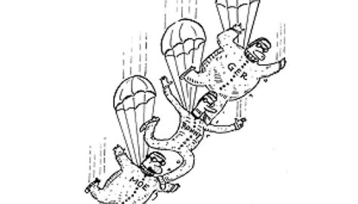 Why do parachutists yell geronimo?