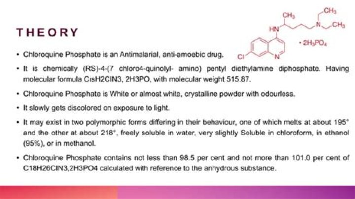 Why does chloroquine itch?