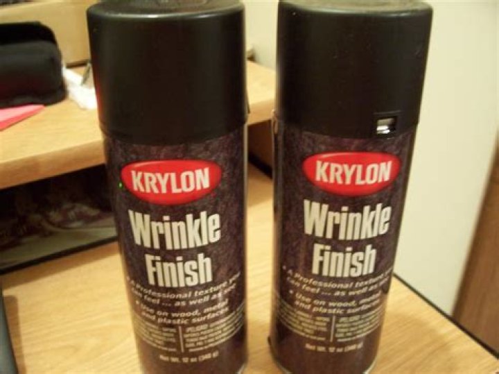 Why does krylon paint wrinkle?