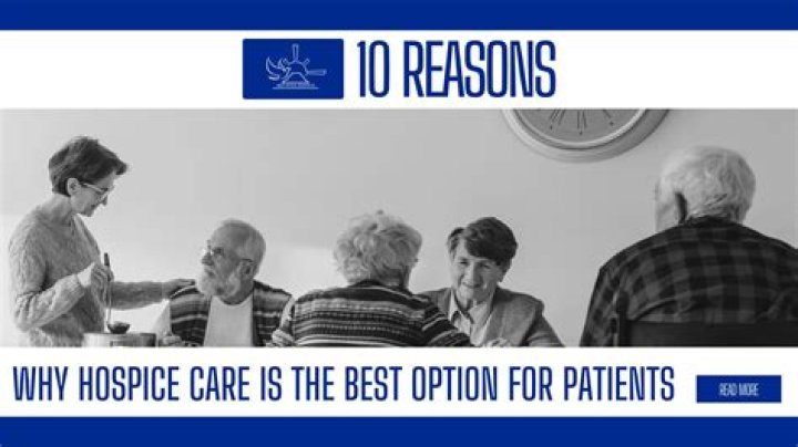 Why hospice is good?