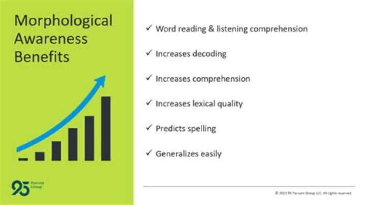 Why is morphological awareness important?