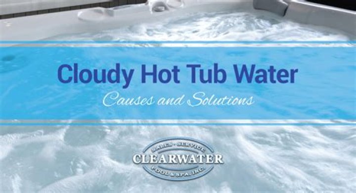 Why is my hot tub water sudsy?