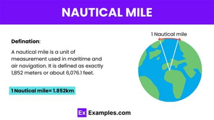 Why nautical mile is longer?