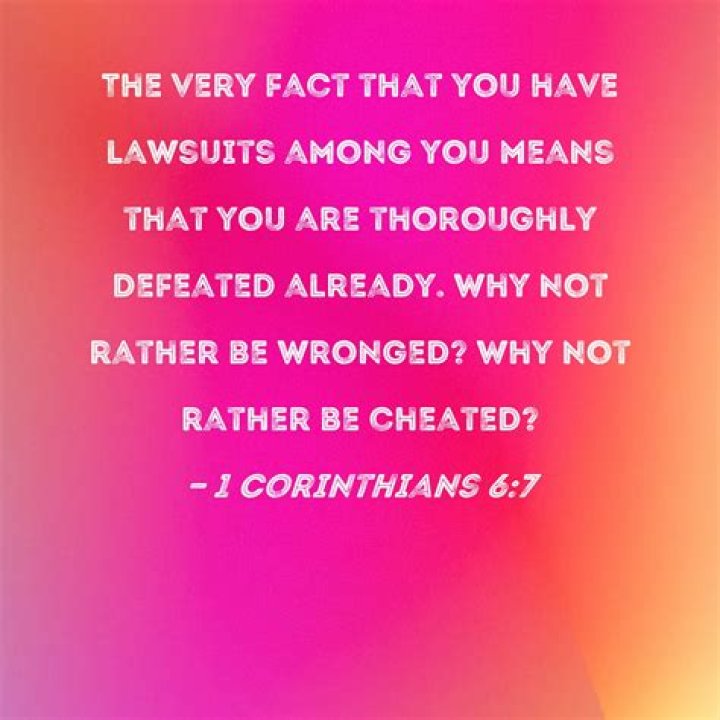 Why not rather be wronged?