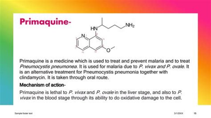 Why primaquine is contraindicated in infants?