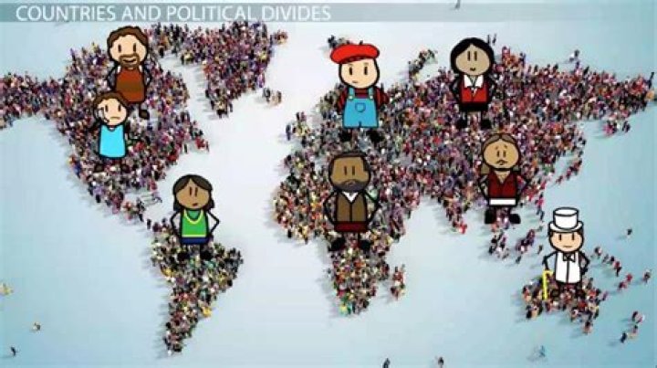 Why was the world divided into two?