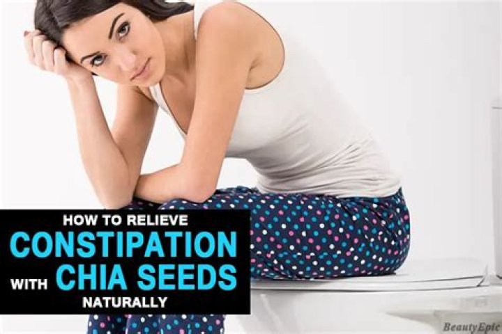 Would chia seeds help with constipation?